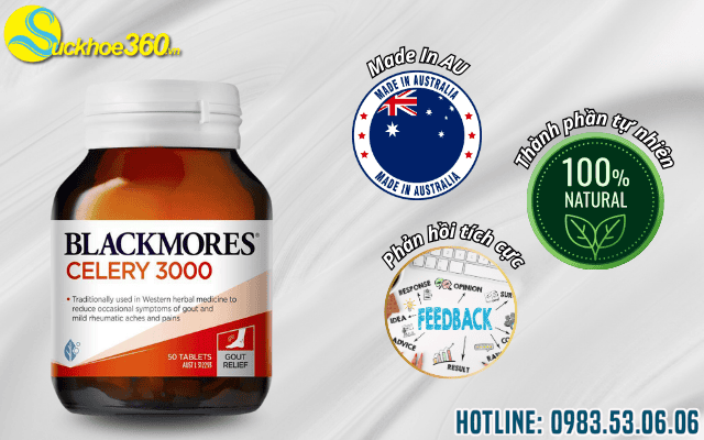 Blackmores Celery 3000 có tốt không?