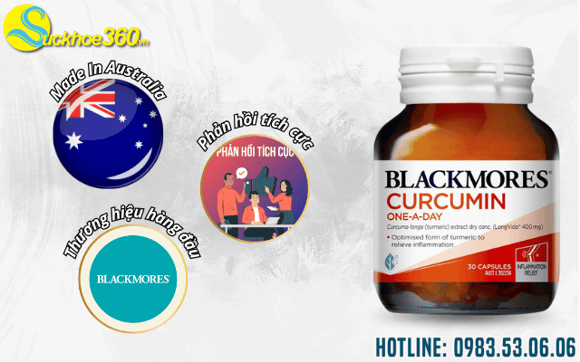 Blackmores Curcumin One-A-Day có tốt không?