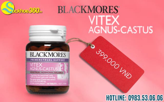 Blackmores Vitex Agnus Castus giá bao nhiêu?