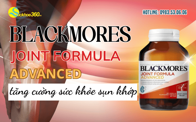 Blackmores Joint Formula Advanced tăng cường sức khỏe sụn khớp