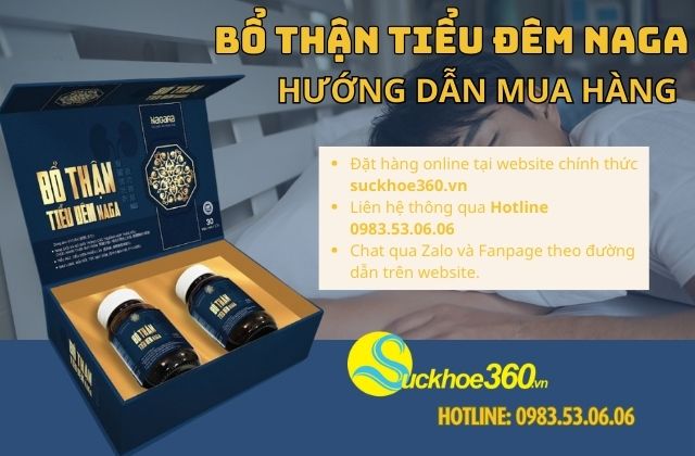 hướng dẫn mua bổ thận tiểu đêm naga