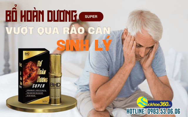 Bổ Hoàn Dương Super sinh lý nam