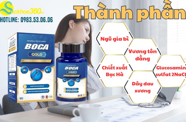 Thành phần có trong Boca Gold
