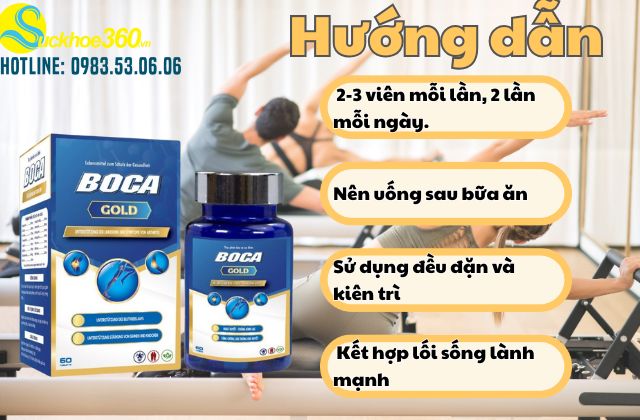 Hướng dẫn sử dụng Boca Gold
