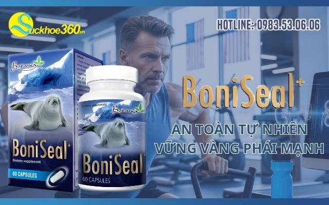 Thông tin về bổ thận BoniSeal của Mỹ