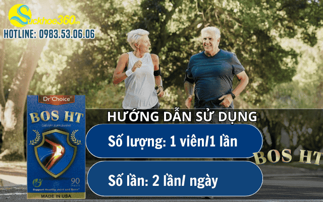 Hướng dẫn sử dụng sản phẩm viên uống Bos HT đúng cách và hiệu quả