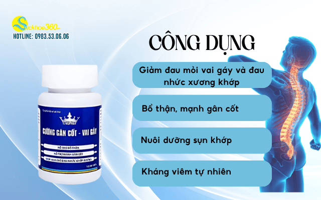Cường Gân Cốt công dụng