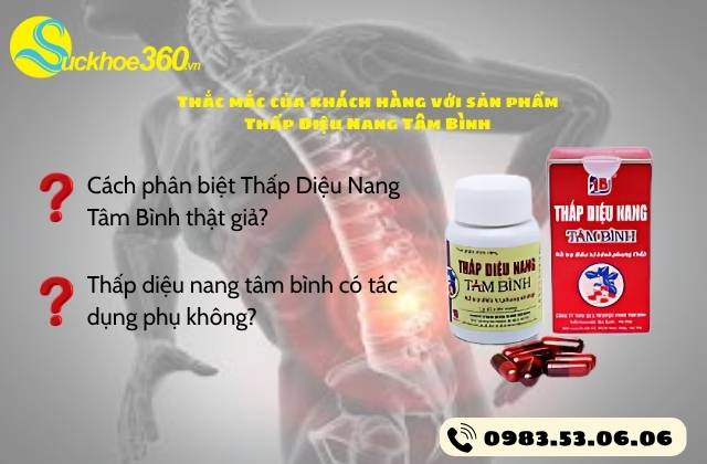 Thắc mắc của khách hàng với sản phẩm Thấp Diệu Nang Tâm Bình