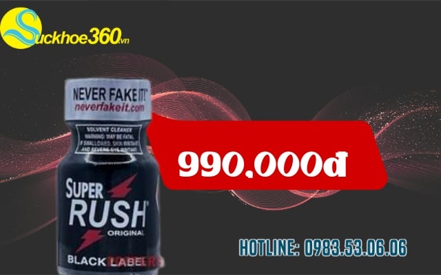 Nước Hoa Tình Yêu Rush – Quỷ Đen giá bao nhiêu