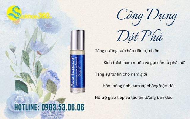 Công Dụng Đột Phá Của Nước hoa Pheromone Slim Fresh