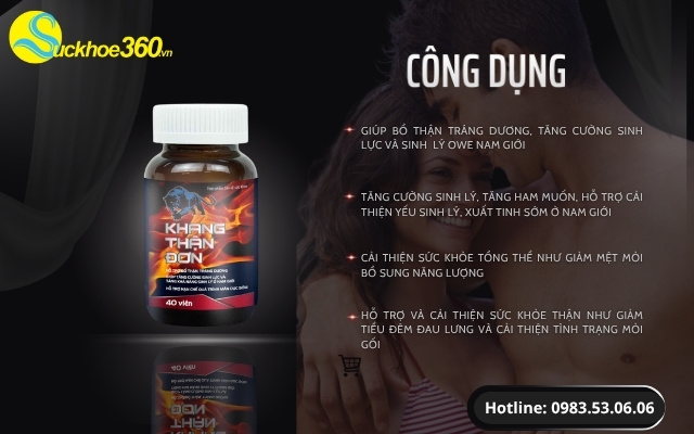 Công dụng của Khang Thận Đơn