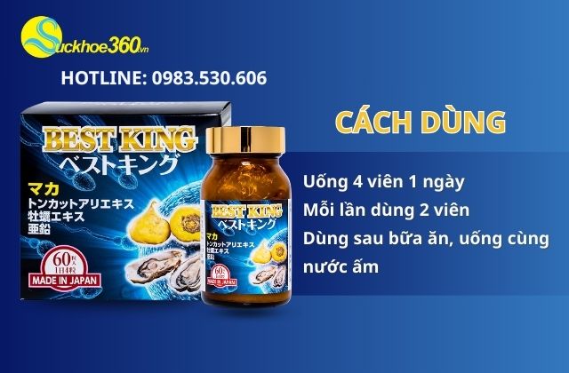 Cách sử dụng Best King Jpanwell