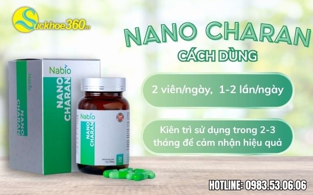 cách dùng Nano Charan
