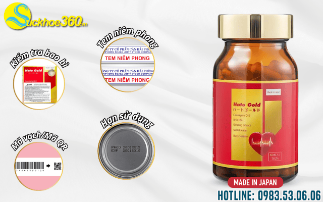 Cách nhận biết Hato Gold chính hãng