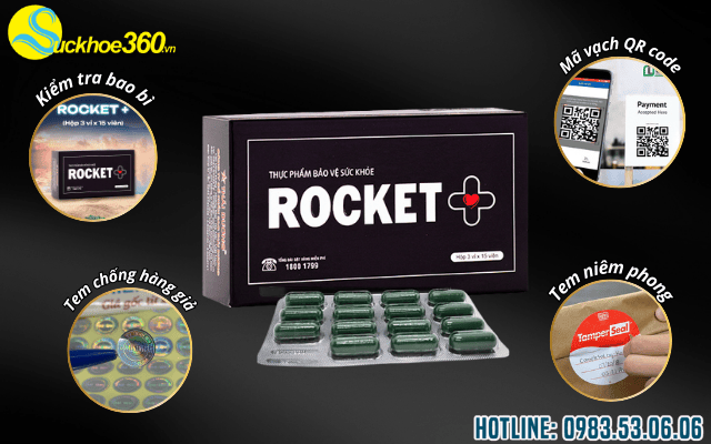 Cách nhận biết Rocket Plus chính hãng