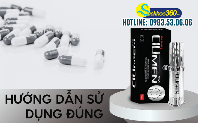 Ciumen Plus hướng dẫn sử dụng cách dùng đúng