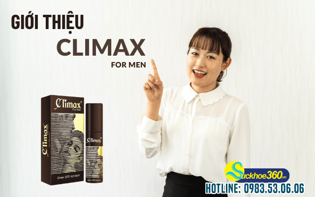 thành phần công dụng Climax For Men là gì