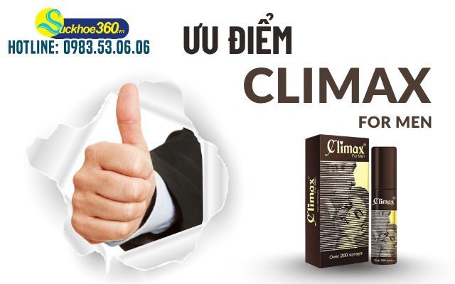 đánh giá ưu nhược điểm Climax For Men