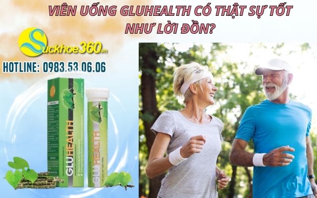 Viên sủi tiểu đường GluHealth