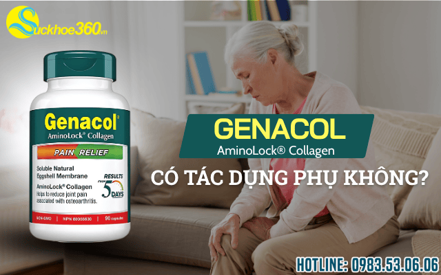 Genacol Pain Relief có gây tác dụng phụ không?