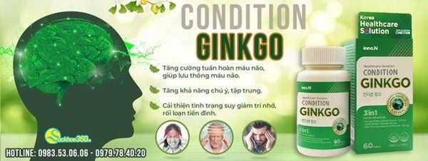 công dụng Condition Ginkgo