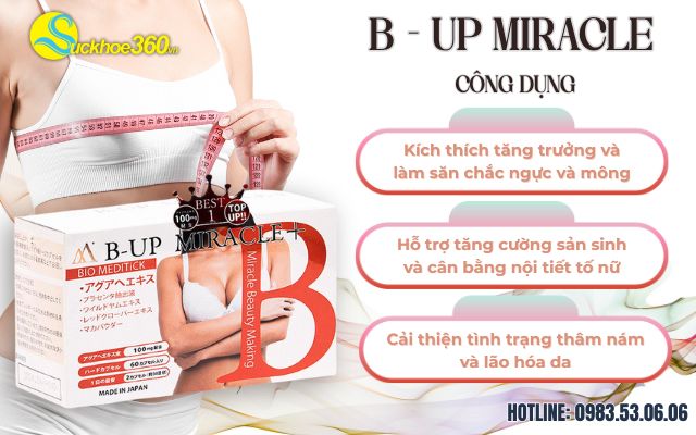 công dụng b-up miracle
