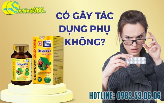 Germany Gold Care Có Gây Tác Dụng Phụ Không?
