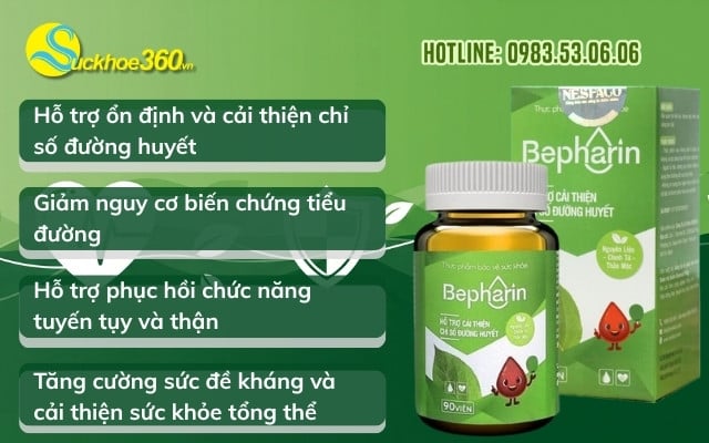 Công dụng của Bepharin