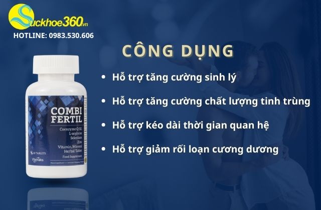 Công dụng của viên uống Combifertil là gì?