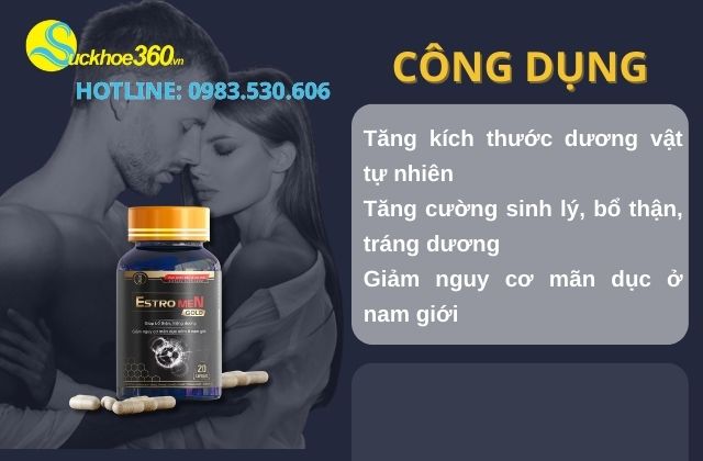 Estromen Gold có tác dụng gì?