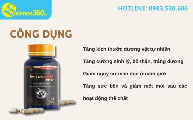 Công dụng của Estromen Gold
