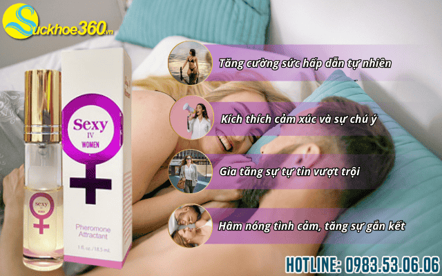 Công dụng của nước hoa Sexy Women