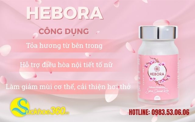 công dụng của hebora