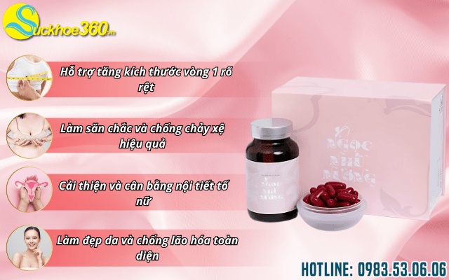 Công dụng vượt trội của Ngọc Nhũ Nương