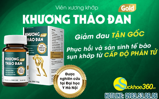 Công dụng vượt trội của viên uống Khương Thảo Đan Gold