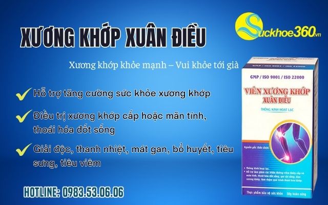 Công Dụng Chính Của Viên Xương Khớp Xuân Điều