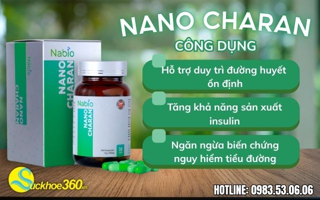 công dụng Nano Charan