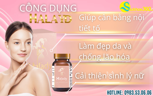 công dụng của halady