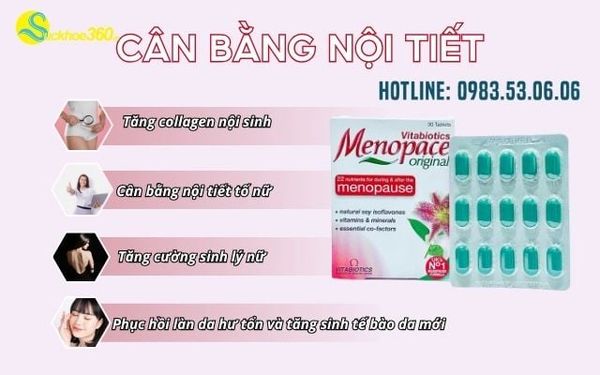 Menopace giá bao nhiêu