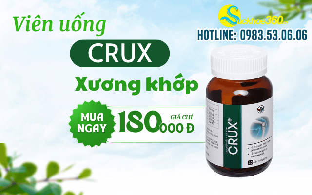 Viên uống Crux giá bán mua ở đâu