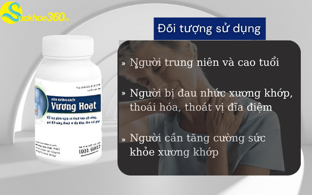 Đối tượng sử dụng viên khớp Vương Hoạt