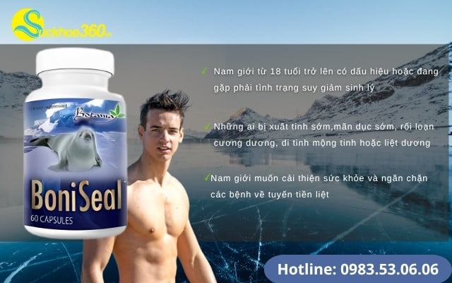 Đối tượng nên sử dụng viên uống BoniSeal