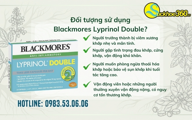 Ai Nên Sử Dụng Blackmores Lyprinol Double?