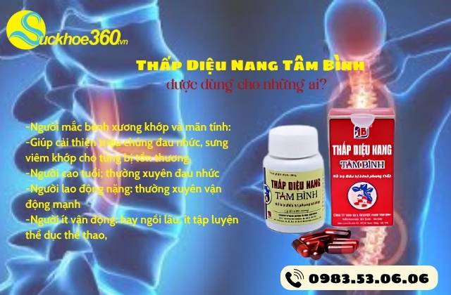Thấp Diệu Nang Tâm Bình được dùng cho những ai?