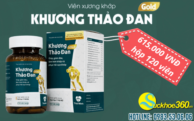 Khương Thảo Đan Gold hộp 120 viên giá bao nhiêu?