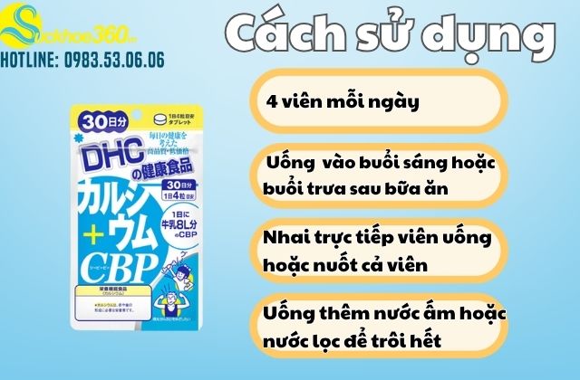cach su dung dhc calcium cbp