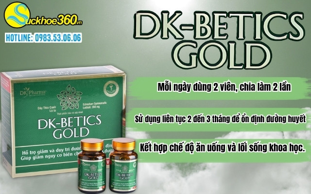 Hướng dẫn sử dụng DK-Betics Gold