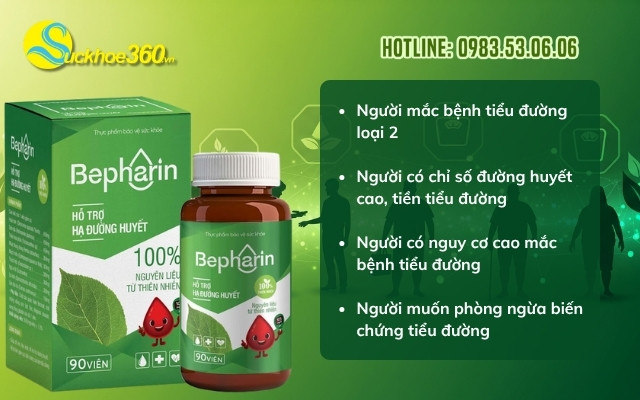 Đối tượng sử dụng Bepharin