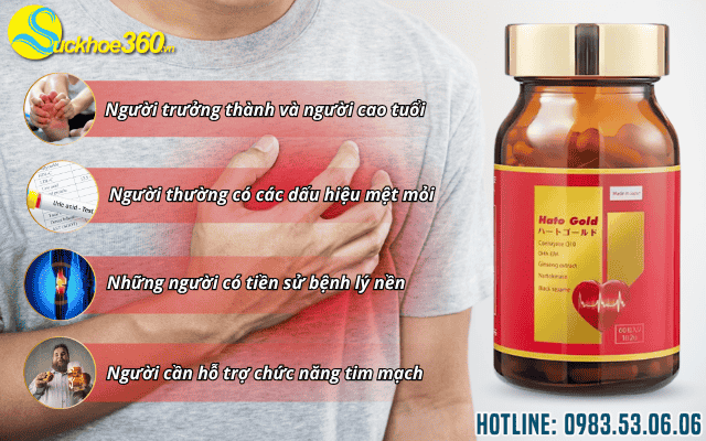 Đối tượng nên sử dụng Hato Gold