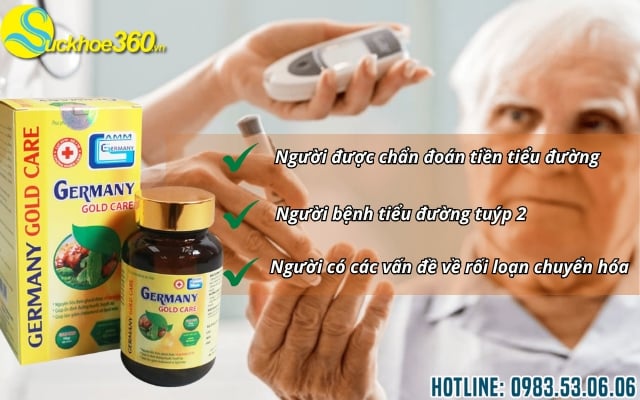 Đối tượng phù hợp để sử dụng Germany Gold Care